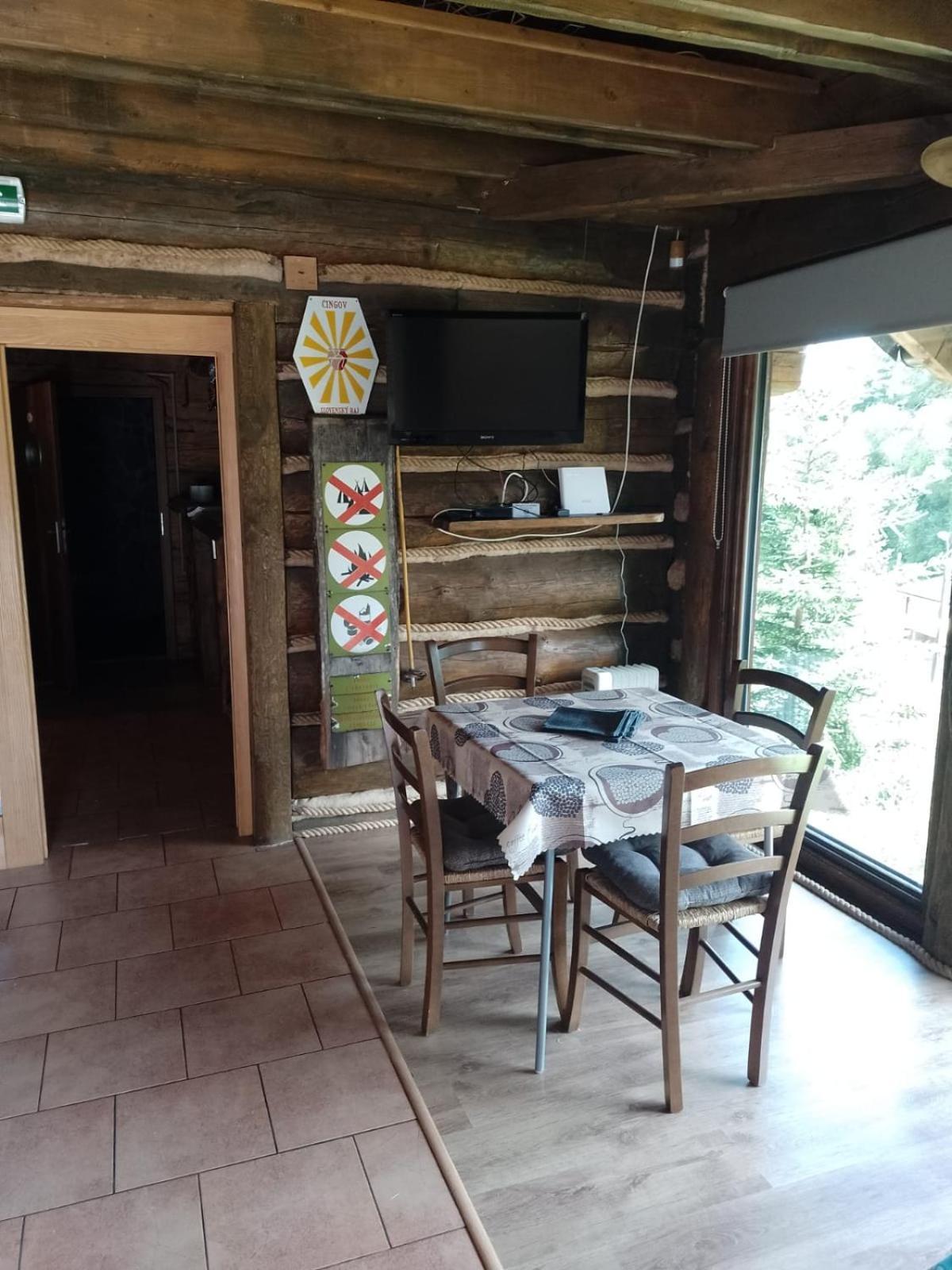 Studio Apartman Pohoda Cingov Slovensky Raj Spisske Tomasovce Экстерьер фото